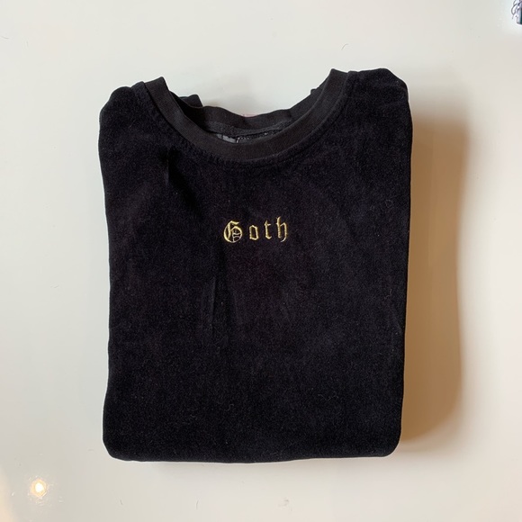 Tops - Illustrated people long sleeve shirt